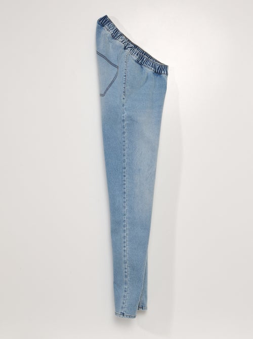 Jeans met elastische tailleband - So Easy - Kiabi