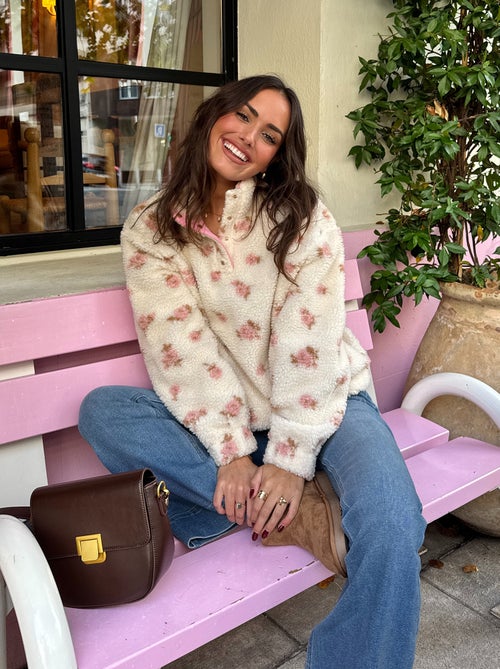 Jeans met hoge taille - flared/bootcut model - Kiabi