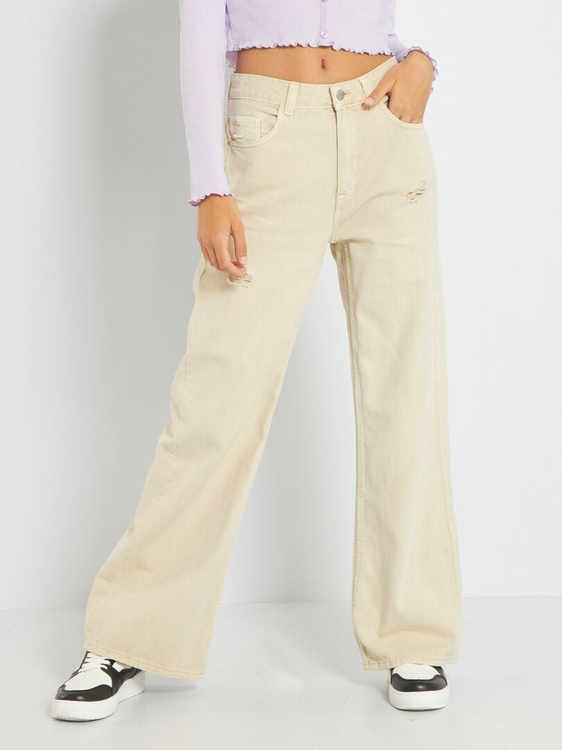 Jeans beige online