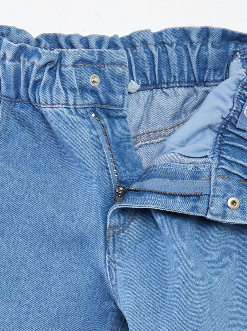 Jeans met Stitch-print BLAUW - Kiabi