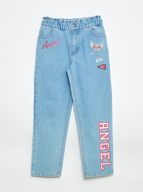 Jeans met 'Stitch' print - Kiabi