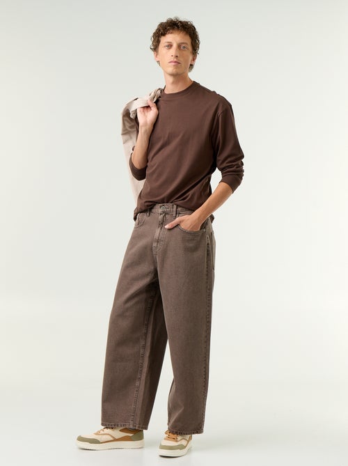 Jeans met super baggy pasvorm - Kiabi