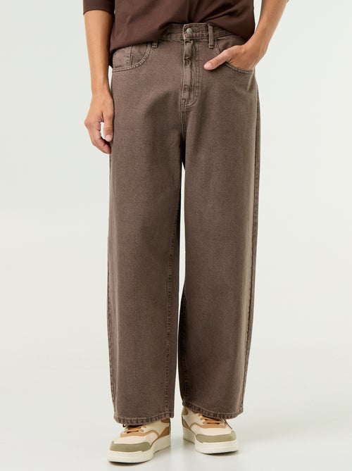 Jeans met super baggy pasvorm - Kiabi