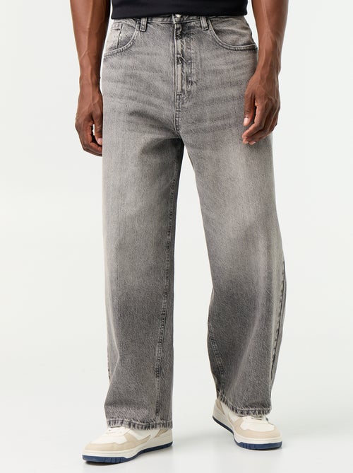 Jeans met super baggy pasvorm - Kiabi Jeans met super baggy pasvorm - Kiabi
