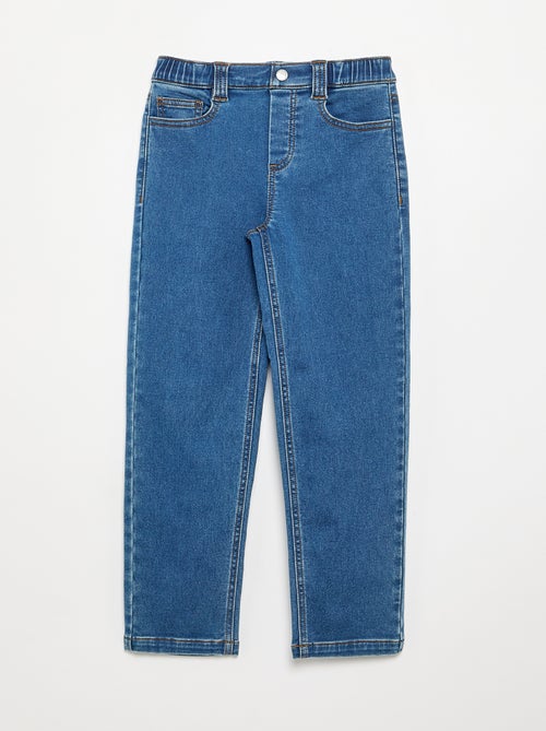 Jeans met verstelbare tailleband - instapcollectie - Kiabi
