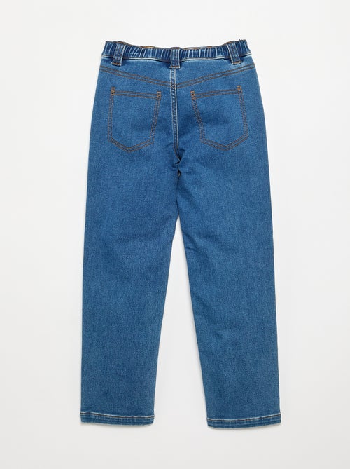 Jeans met verstelbare tailleband - instapcollectie - Kiabi