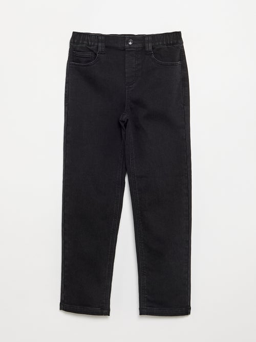 Jeans met verstelbare tailleband - instapcollectie - Kiabi