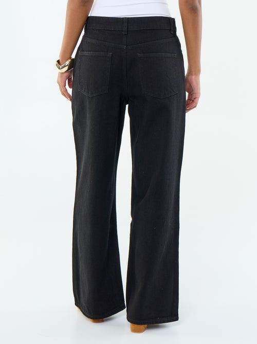 Jeans met wijde pijpen - 30L - Kiabi