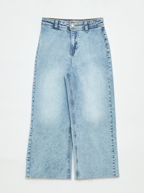 Jeans met wijde pijpen - Comfortabel model - Kiabi