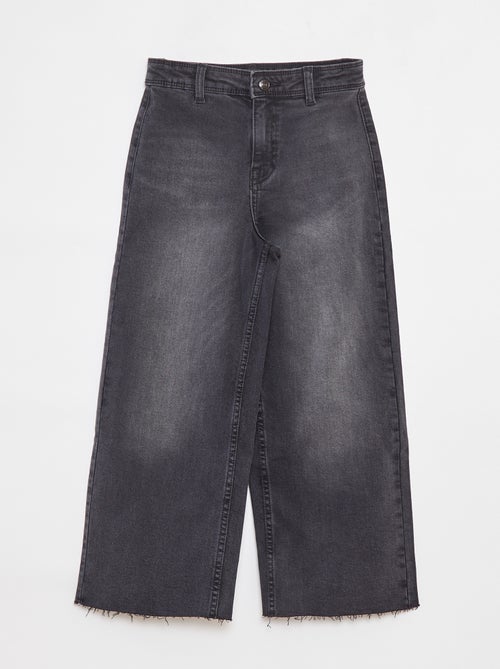 Jeans met wijde pijpen - Comfortabel model - Kiabi