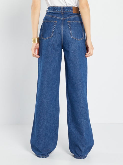 Jeans met wijde pijpen - L32 - Kiabi Jeans met wijde pijpen - L32 - Kiabi