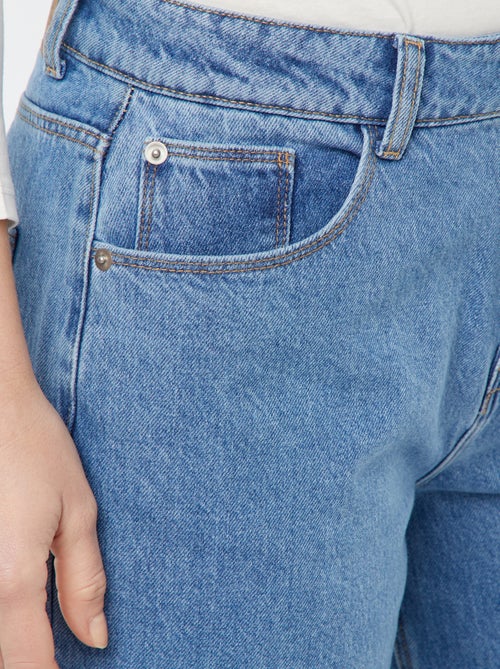 Jeans met wijde pijpen - L32 - Kiabi Jeans met wijde pijpen - L32 - Kiabi