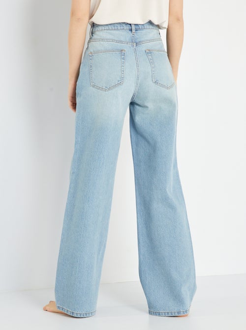 Jeans met wijde pijpen - L34 - Kiabi