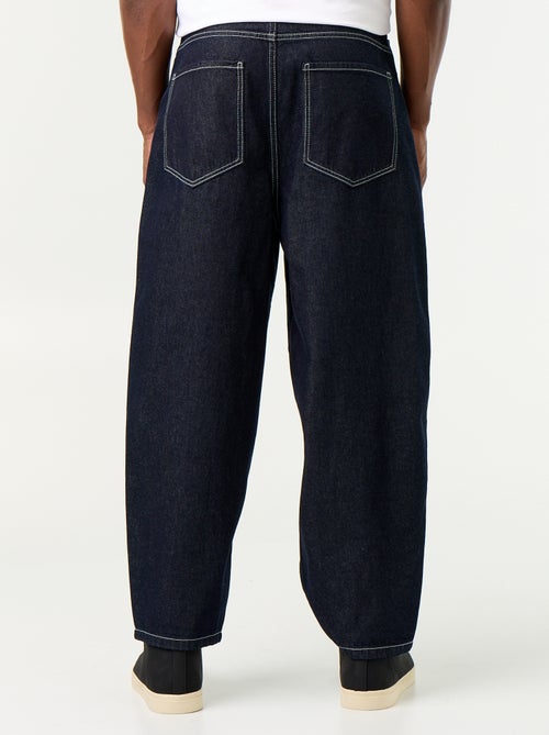 Jeans met wijde pijpen en 5 zakken - Kiabi