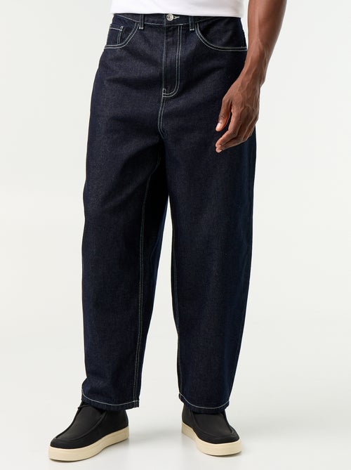 Jeans met wijde pijpen en 5 zakken - Kiabi