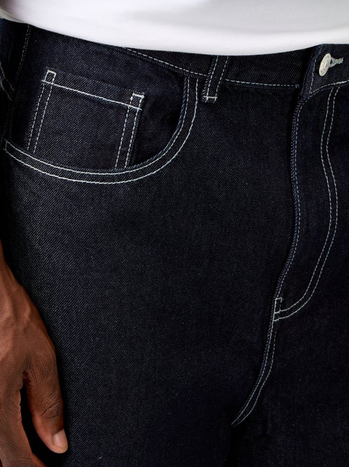 Jeans met wijde pijpen en 5 zakken - Kiabi