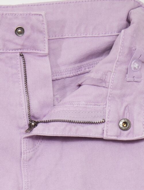 Damesbroek met rechte pijpen en zakken, comfortabele zakken voor dames, elastische taille, rechte effen kleur, casual broek, warme broek voor vrouwen, UK, Bruin, L
