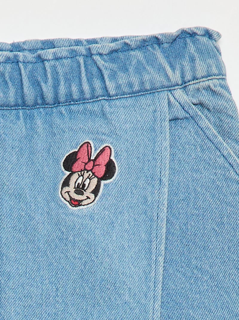 Jeans rokbroek 'Minnie' 'Disney' Blauw - Kiabi
