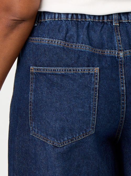Jeans super wide leg met 5 zakken - Kiabi
