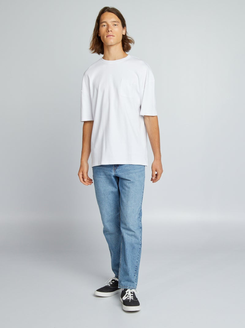 Jeans van stretchdenim BLAUW - Kiabi