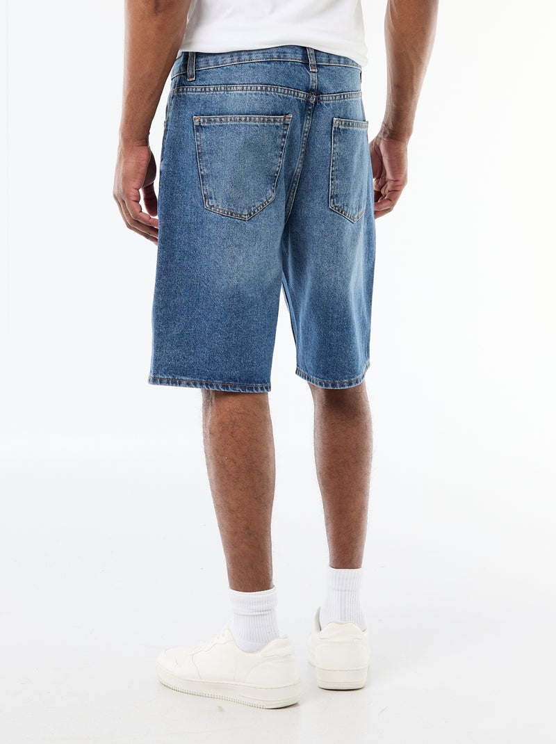 Jeansbermuda Blauw - Kiabi