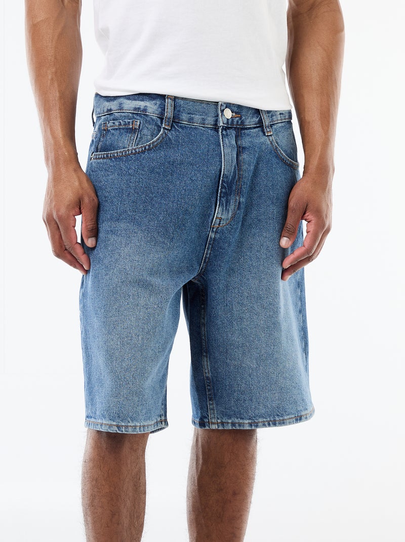 Jeansbermuda Blauw - Kiabi