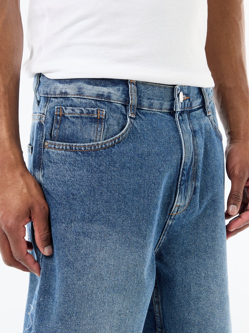 Jeansbermuda Blauw - Kiabi