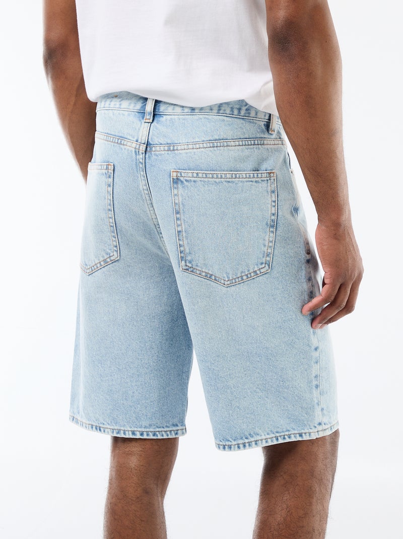Jeansbermuda Blauw - Kiabi