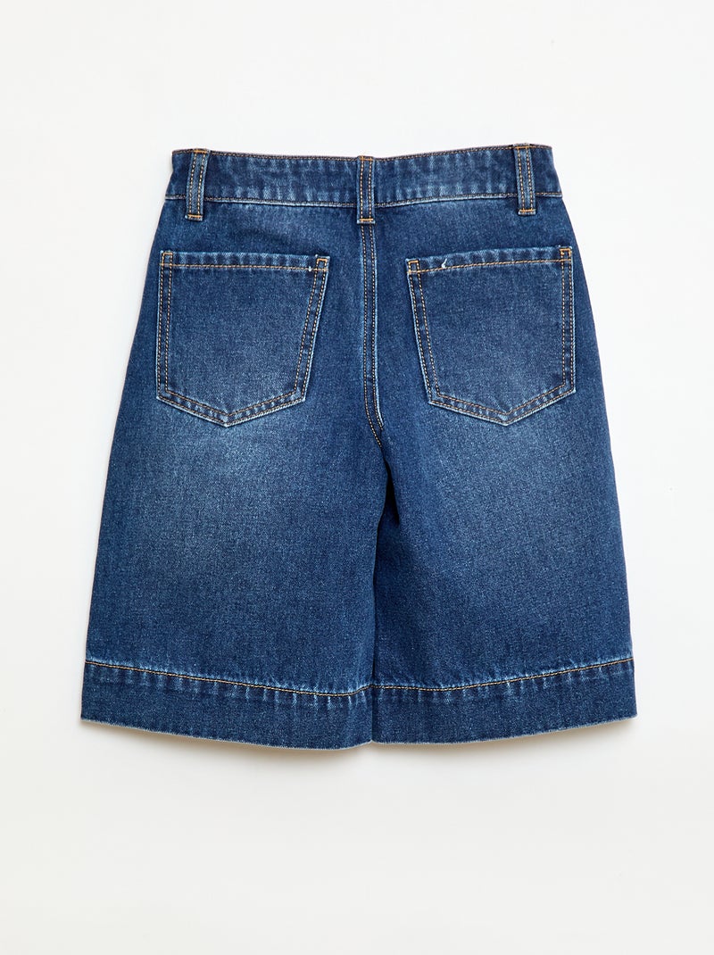 Jeansbermuda Blauw - Kiabi