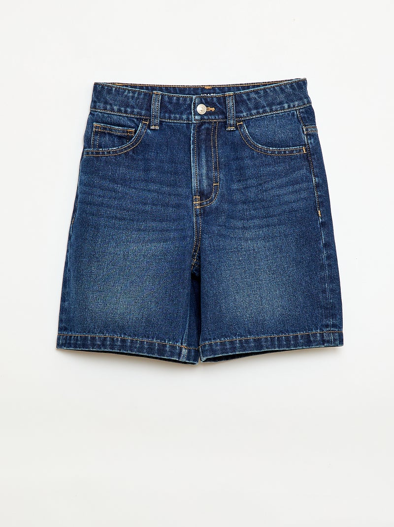 Jeansbermuda Blauw - Kiabi