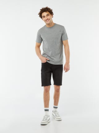 Jeansbermuda met 5 zakken