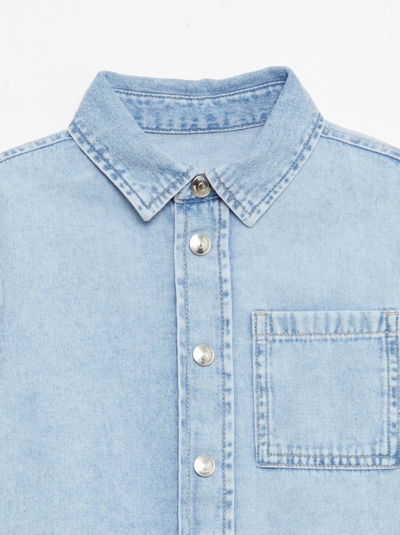 Jeanshemd Blauw - Kiabi