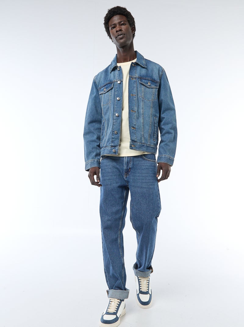 Jeansjas Blauw - Kiabi
