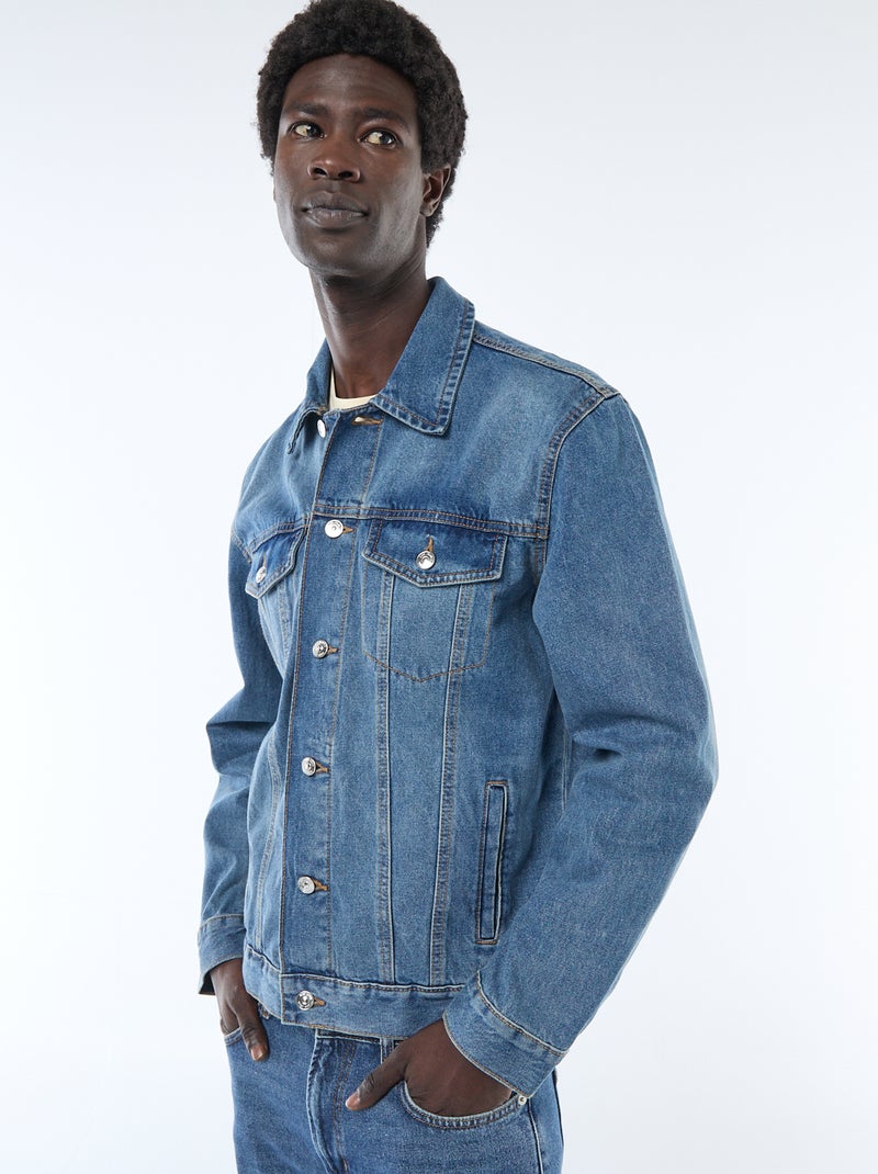 Jeansjas Blauw - Kiabi
