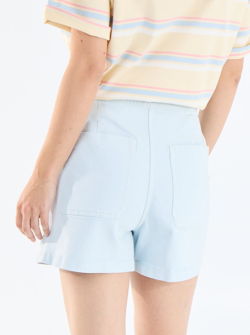 Jeansrokbroekje Blauw - Kiabi
