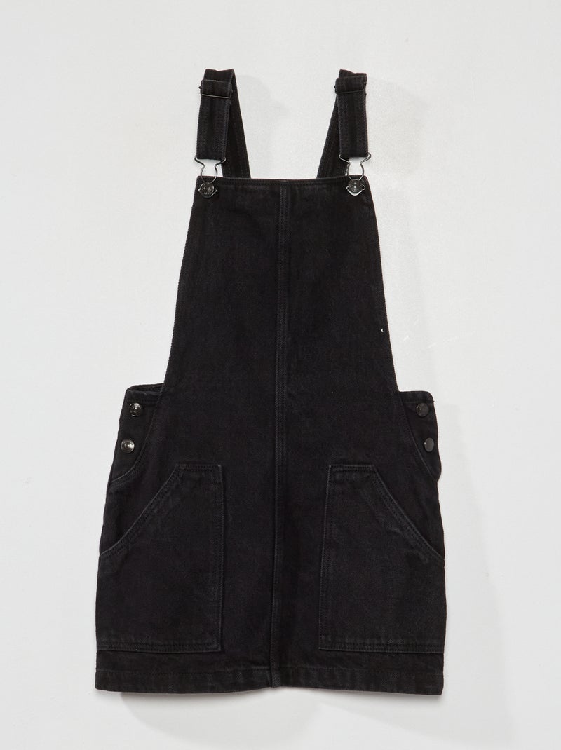 Jeanssalopette ZWART - Kiabi