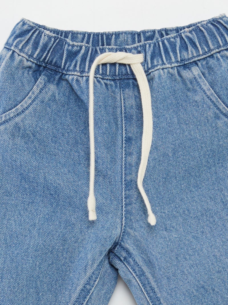 Jegging van spijkerstof BLAUW - Kiabi