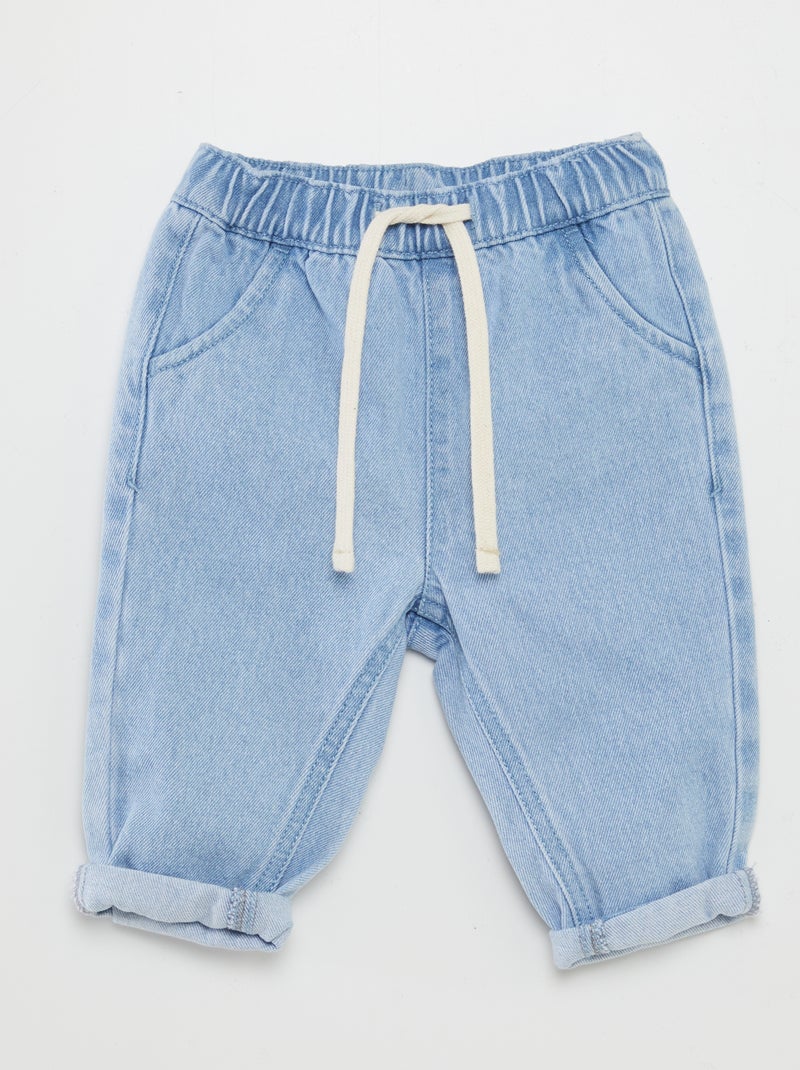 Jegging van spijkerstof BLAUW - Kiabi