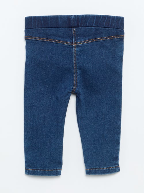 Jegging van stretchstof in denimstijl - Kiabi