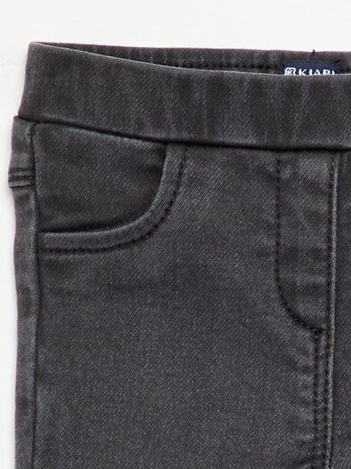 Jegging van stretchstof in denimstijl - Kiabi
