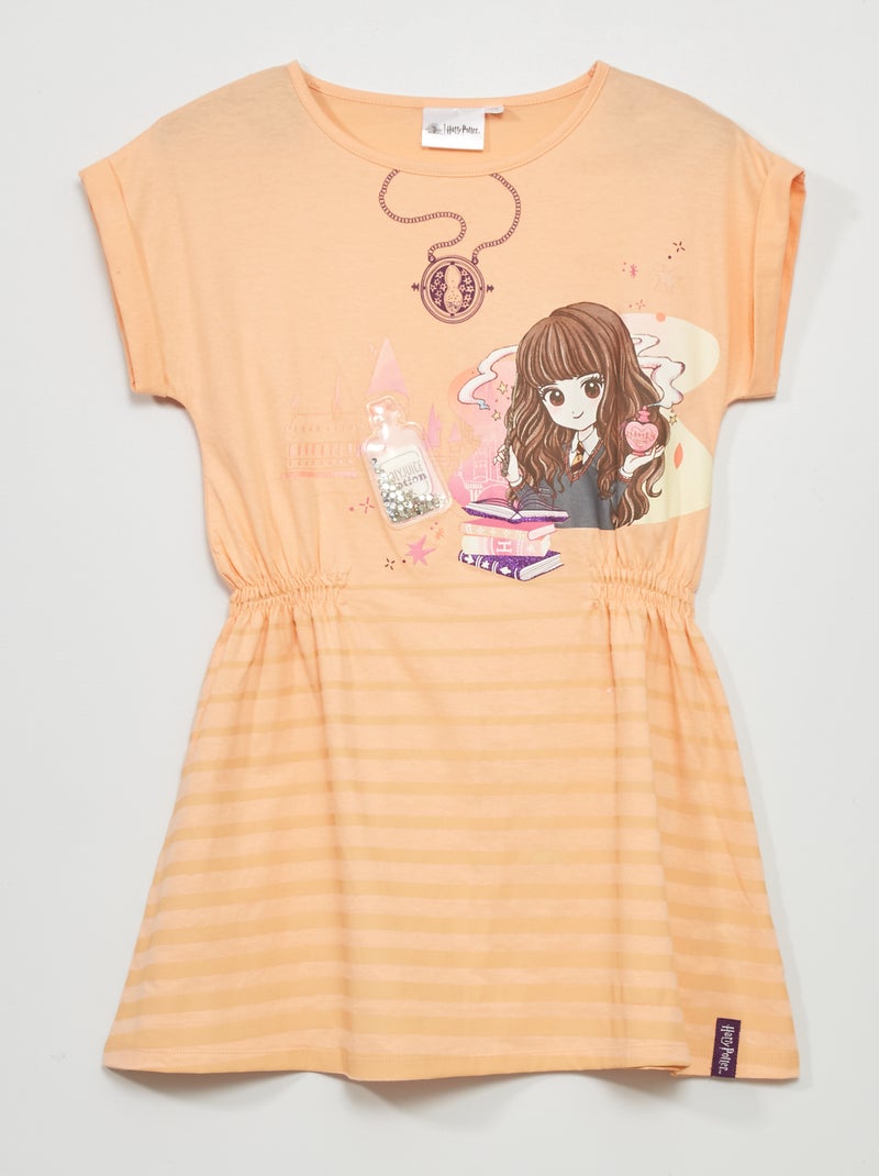 Jersey jurk 'Harry Potter' koraalrood - Kiabi