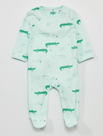 Jersey pyjama met print - Kiabi
