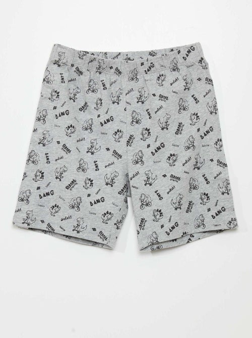 Jersey short - gemakkelijk aan te trekken collectie - Kiabi