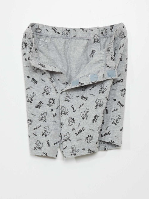 Jersey short - gemakkelijk aan te trekken collectie - Kiabi