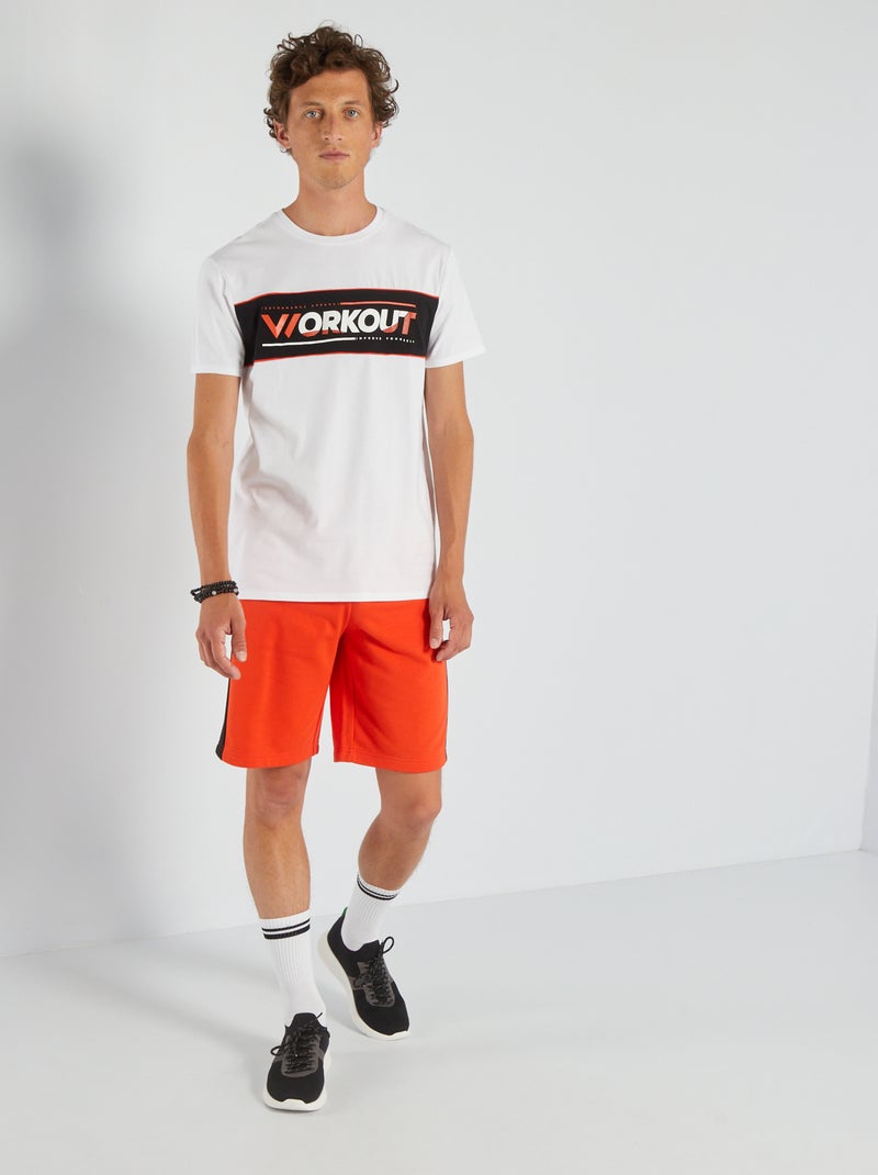 Jersey sportshirt ZWART - Kiabi