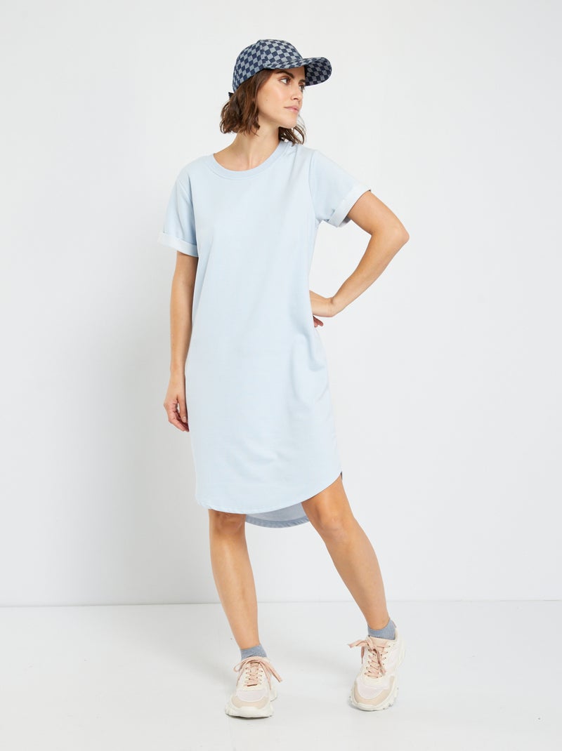 Jersey sweatjurk 'JDC' BLAUW - Kiabi