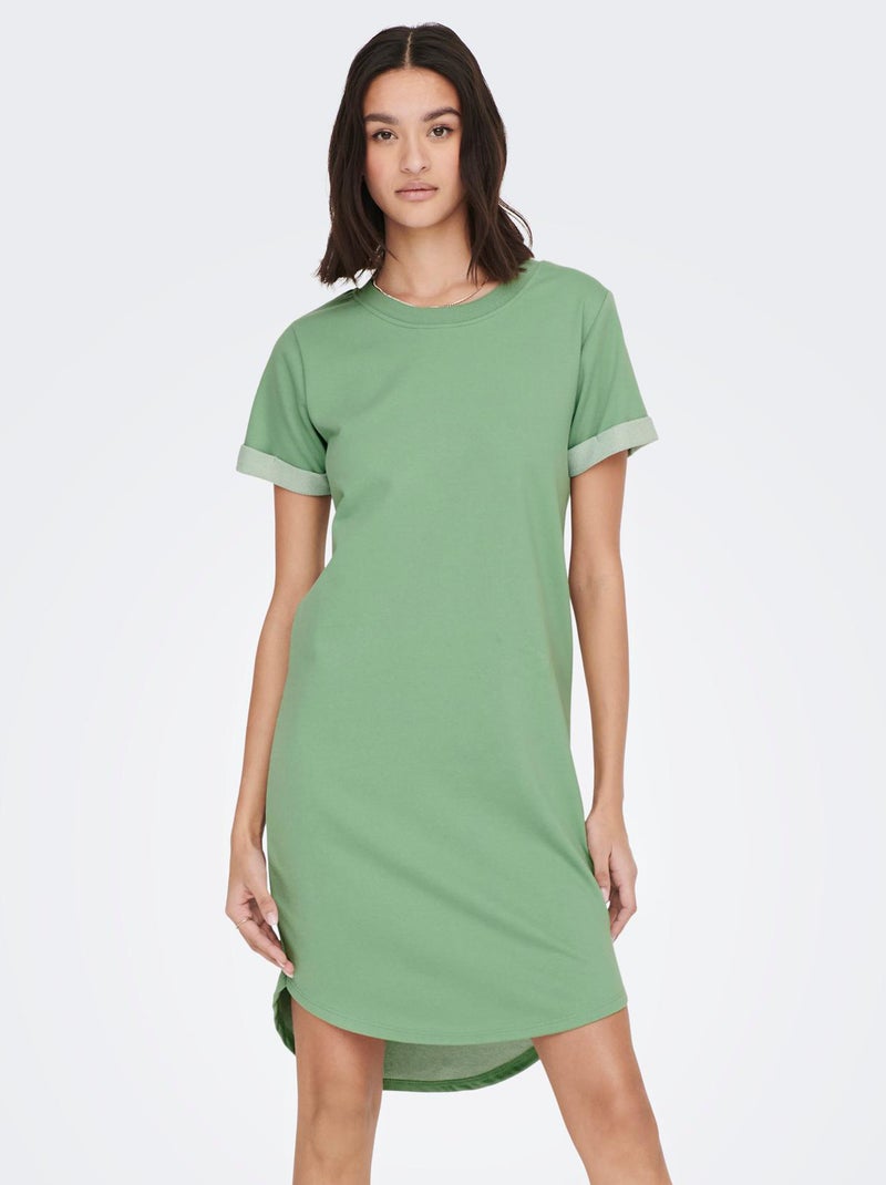 Jersey sweatjurk 'JDC' GROEN - Kiabi
