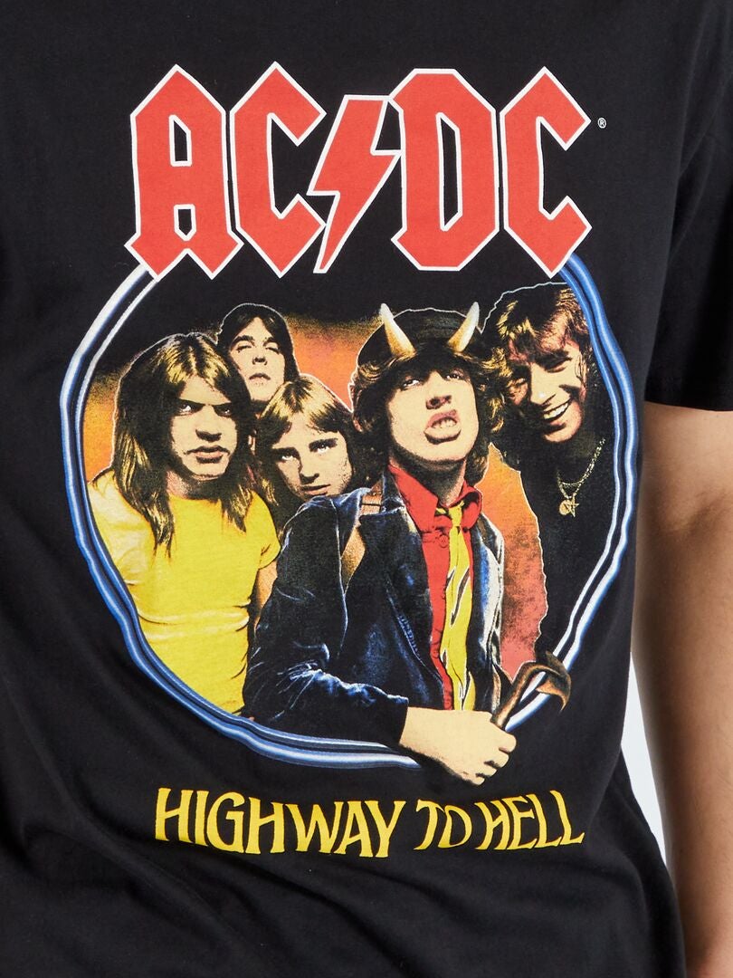 Ac dc sales tee shirt