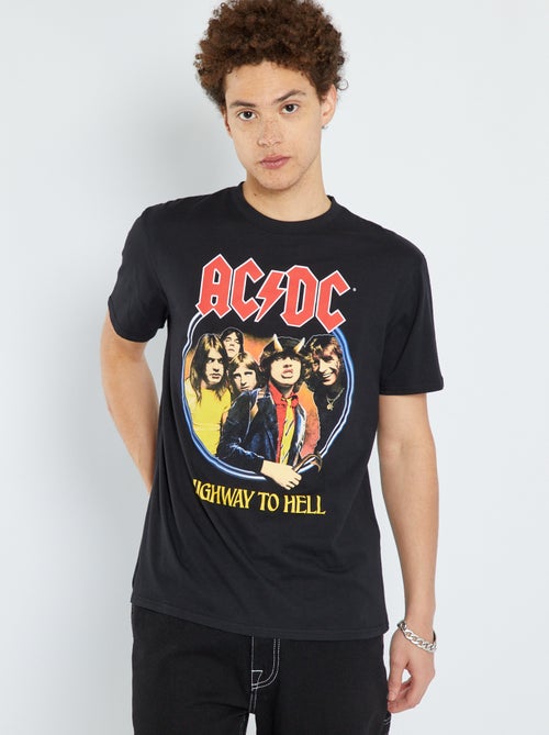 Jersey T-shirt 'AC/DC' - Kiabi