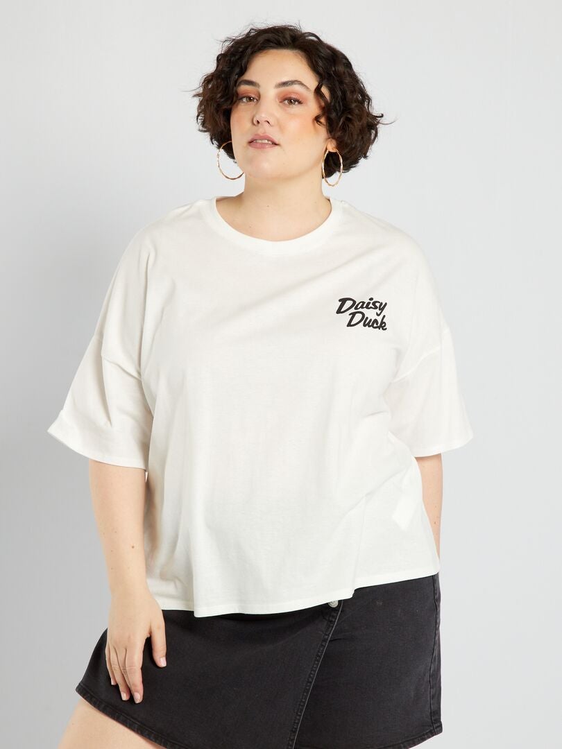 Plus size hot sale jersey t shirt